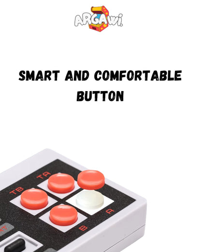 NES-Style Mini Console – 500 Games | Multiplayer Ready