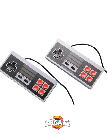 NES-Style Mini Console – 500 Games | Multiplayer Ready