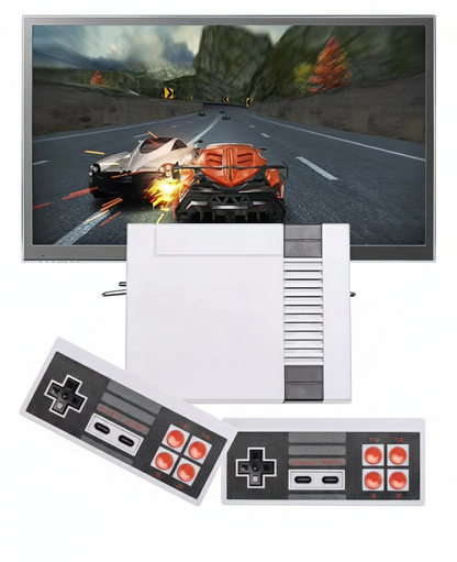 NES-Style Mini Console – 500 Games | Multiplayer Ready