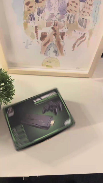 The Ultimate Retro Gaming Stick 4K - 40,000+ Classic Games | Plug &amp; Play |